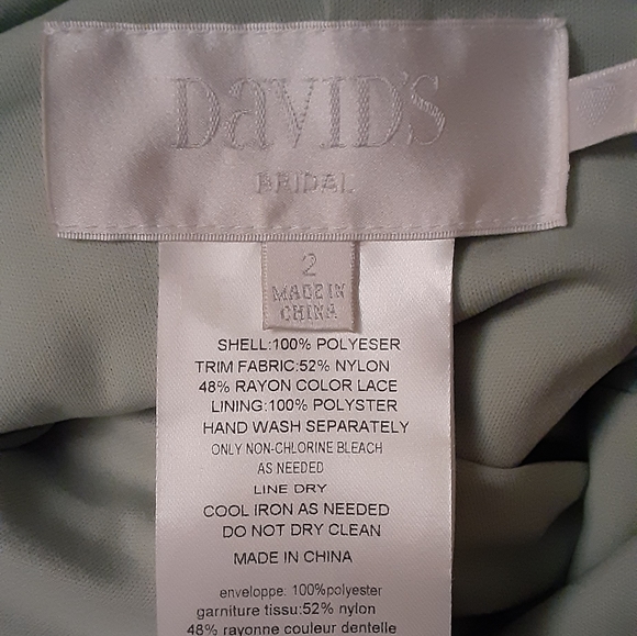 Sleeveless long mesh dress with corded lace - Picture 4 of 7